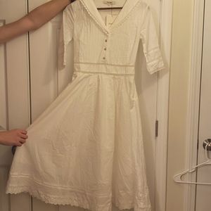 Fiona cotton midi dress Clearance